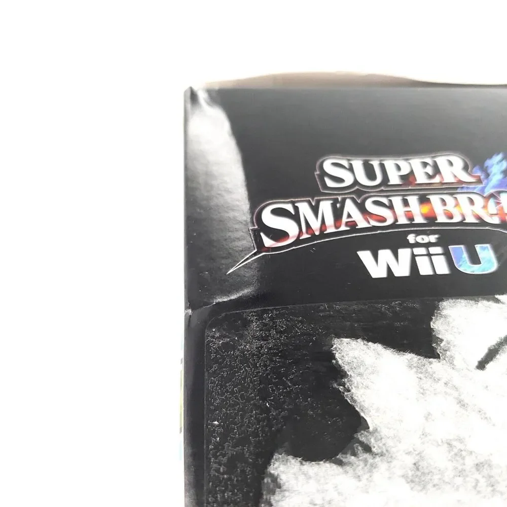 Super Smash Bros Game, Controller, Adapter Bundle Nintendo Wii U New Sealed